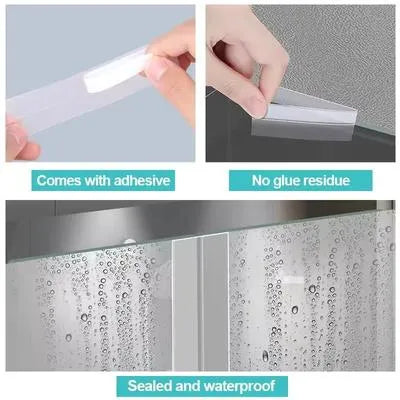 Silicone Draft Stopper White 5m Weatherproof