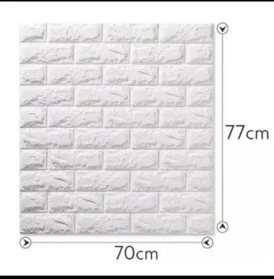 White Self-Adhesive Wall Sticker for Stylish Home Decor