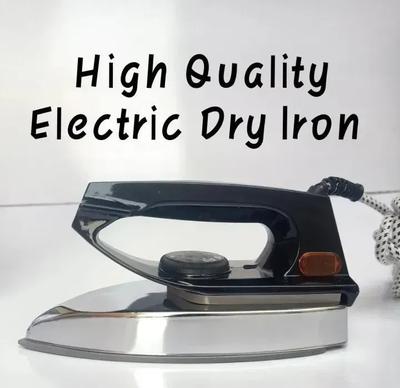 Dry Iron Stainless Steel Black Compact Pakistan