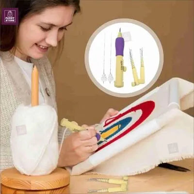 Embroidery Punch Needle Set for Home Craft