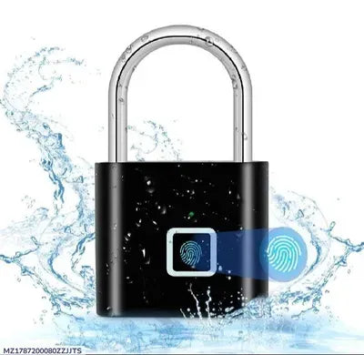 High Quality Smart Fingerprint Lock USB Rechargeable Biometric Digital Padlock