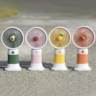 Mini Air Cooler Fan with LED Light & USB Power