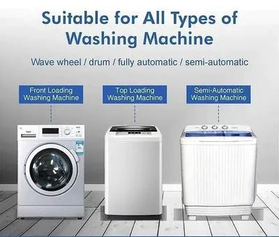 Washing Machine Cleaning Tablets 12Pcs White Acrylic Cotton