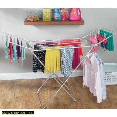 Stainless Steel Foldable Laundry Stand for Balconies