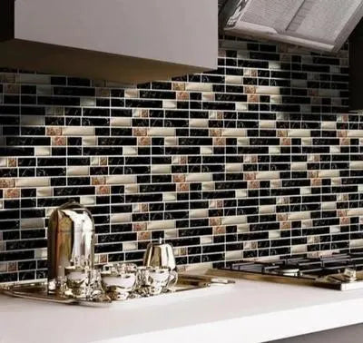 Wall Sticker Marble Design Waterproof Easy Apply